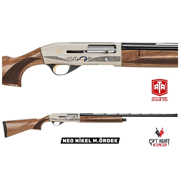 Ata Arms Neo Nikel M.Ördek Gravürlü Otomatik Av Tüfeği